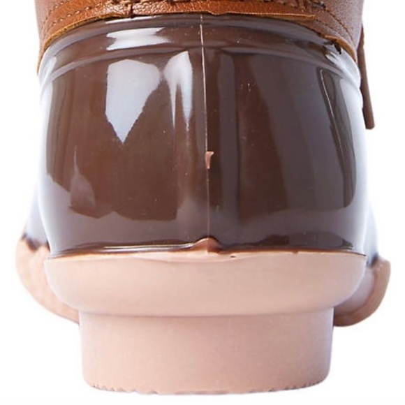 Adrienne Vittadini  | Youth Girls Gavin Duck Boots Size: 1M Youth | Pink /Brown - Picture 8 of 13